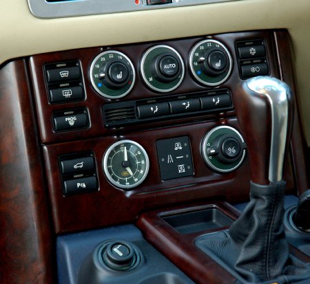 Heater Control Facia Panel - Burr Walnut - Click Image to Close